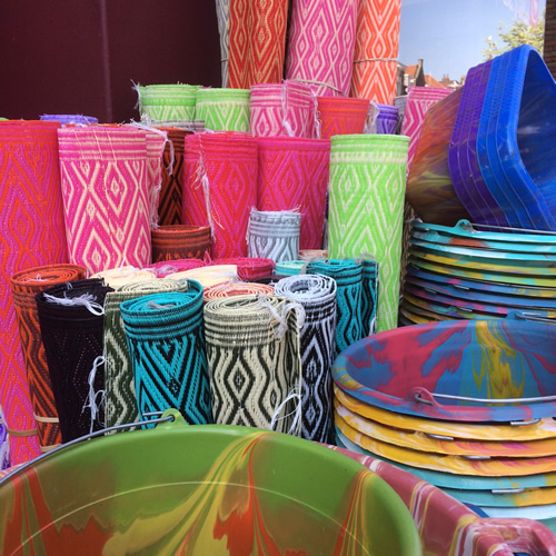 gerecycled plastic uit Senegal