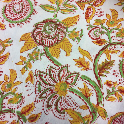 plaid quilt sprei uit india