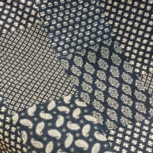 plaid quilt sprei uit india