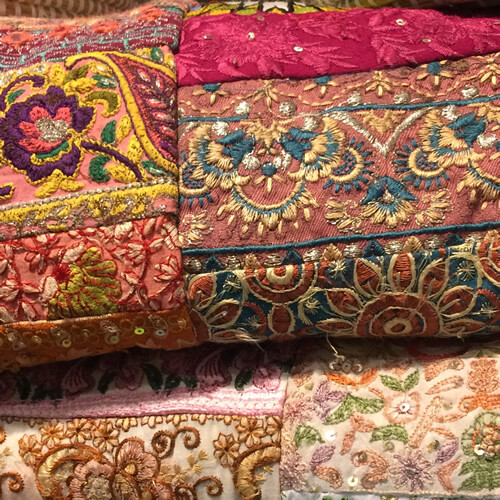 plaid quilt sprei uit india